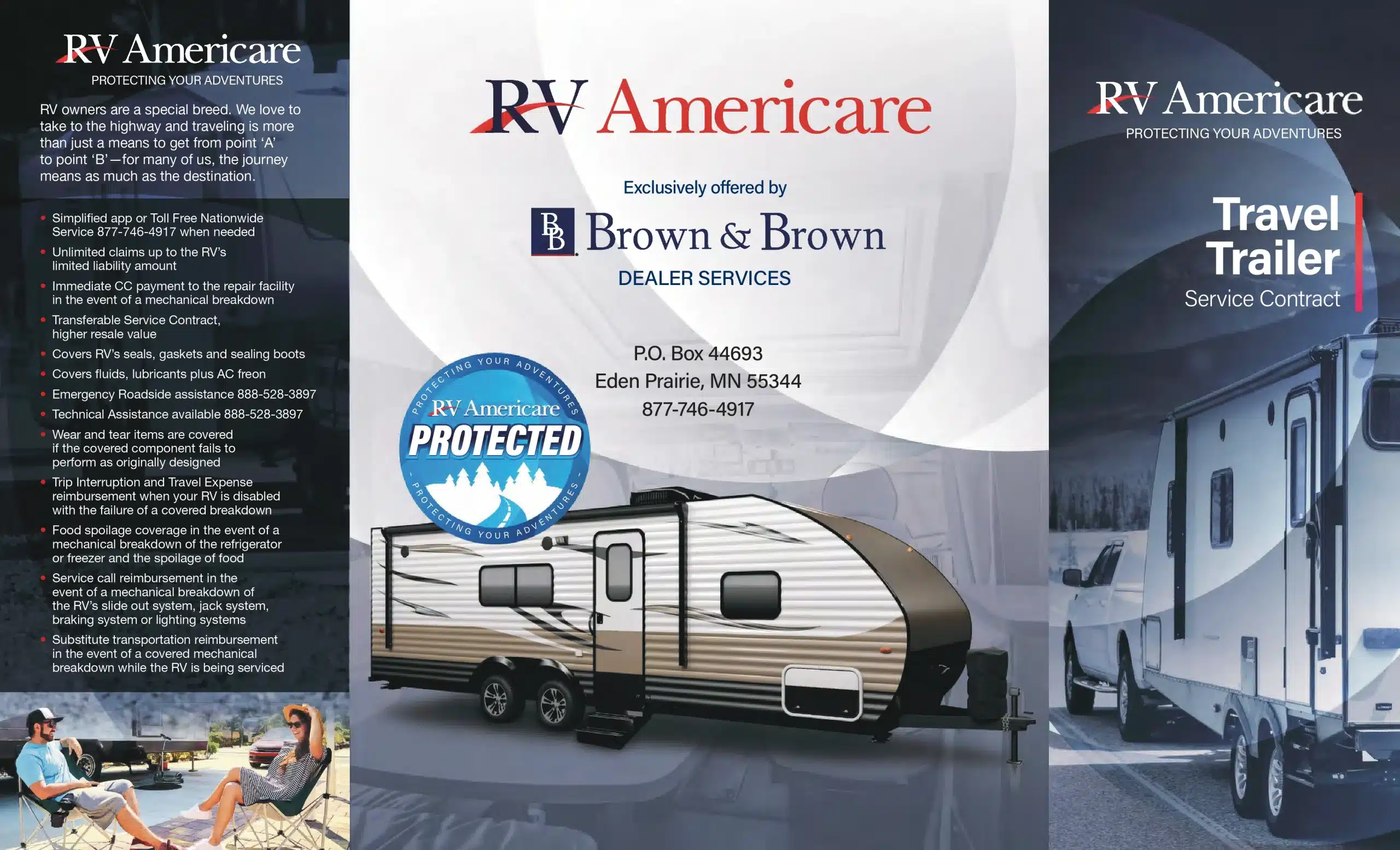 TRAVEL TRAILER ESP RV AMERICARE