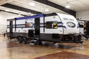 2027 Forest River Cherokee Grey Wolf 26DBH Bunkhouse Travel Trailer Exterior Image
