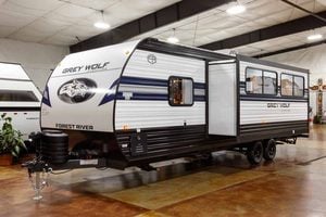 2027 Forest River Cherokee Grey Wolf 26DBH Bunkhouse Travel Trailer Exterior Image