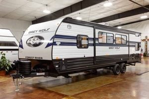 2027 Forest River Cherokee Grey Wolf 26DBH Bunkhouse Travel Trailer Exterior Image