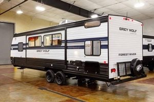 2027 Forest River Cherokee Grey Wolf 26DBH Bunkhouse Travel Trailer Exterior Image