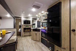 2027 Forest River Cherokee Grey Wolf 26DBH Bunkhouse Travel Trailer Interior Image