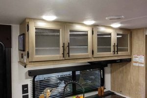 2027 Forest River Cherokee Grey Wolf 26DBH Bunkhouse Travel Trailer Interior Image