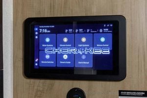2027 Forest River Cherokee Grey Wolf 26DBH Bunkhouse Travel Trailer Interior Image