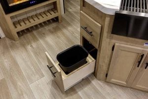 2027 Forest River Cherokee Grey Wolf 26DBH Bunkhouse Travel Trailer Interior Image