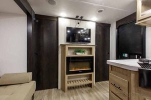 2027 Forest River Cherokee Grey Wolf 26DBH Bunkhouse Travel Trailer Interior Image