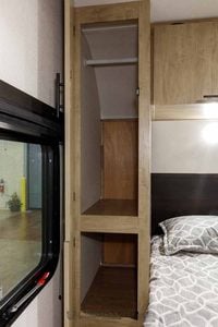 2027 Forest River Cherokee Grey Wolf 26DBH Bunkhouse Travel Trailer Interior Image