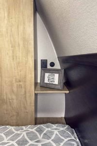 2027 Forest River Cherokee Grey Wolf 26DBH Bunkhouse Travel Trailer Interior Image