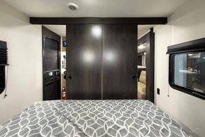 2027 Forest River Cherokee Grey Wolf 26DBH Bunkhouse Travel Trailer Interior Image