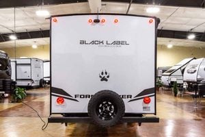 2027 Forest River Cherokee Wolf Pup Black Label 16FQBLW Small Camper Exterior Image