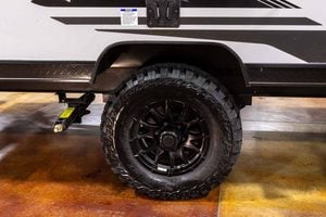 2027 Forest River Cherokee Wolf Pup Black Label 16FQBLW Small Camper Exterior Image