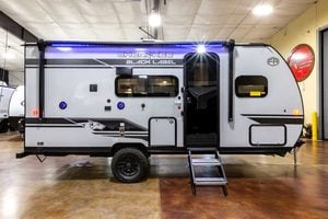 2027 Forest River Cherokee Wolf Pup Black Label 16BHSBLW Small Bunkhouse Travel Trailer Exterior Image