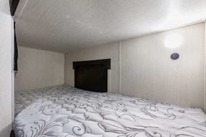 2027 Forest River Cherokee Wolf Pup Black Label 16BHSBLW Small Bunkhouse Travel Trailer Interior Image
