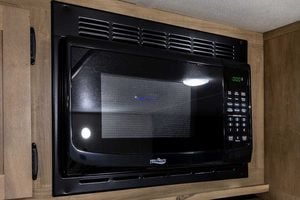 2027 Forest River Cherokee Wolf Pup Black Label 16BHSBLW Small Bunkhouse Travel Trailer Interior Image