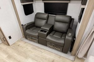 2027 Forest River Flagstaff Micro Lite 22FBS Couples Travel Trailer Interior Image