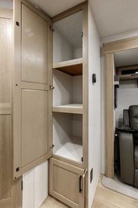 2027 Forest River Flagstaff Micro Lite 22FBS Couples Travel Trailer Interior Image