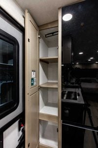 2027 Forest River Flagstaff Micro Lite 22FBS Couples Travel Trailer Interior Image