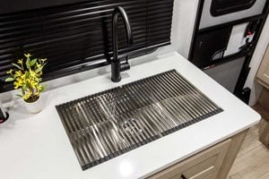 2027 Forest River Flagstaff Micro Lite 22FBS Couples Travel Trailer Interior Image