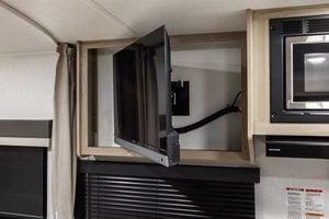 2027 Forest River Flagstaff Micro Lite 22FBS Couples Travel Trailer Interior Image
