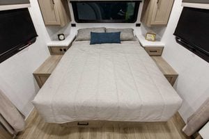 2027 Forest River Flagstaff Micro Lite 22FBS Couples Travel Trailer Interior Image