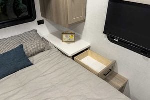 2027 Forest River Flagstaff Micro Lite 22FBS Couples Travel Trailer Interior Image
