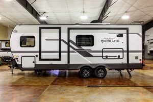 2027 Forest River Flagstaff Micro Lite 25FBD Couples Travel Trailer Exterior Image