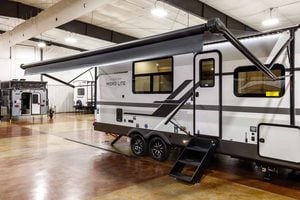 2027 Forest River Flagstaff Micro Lite 25FBD Couples Travel Trailer Exterior Image