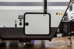 2027 Forest River Flagstaff Micro Lite 25FBD Couples Travel Trailer Exterior Image