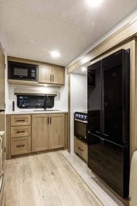 2027 Forest River Flagstaff Micro Lite 25FBD Couples Travel Trailer Interior Image