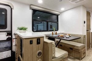2027 Forest River Flagstaff Micro Lite 25FBD Couples Travel Trailer Interior Image