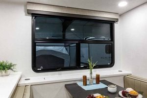 2027 Forest River Flagstaff Micro Lite 25FBD Couples Travel Trailer Interior Image
