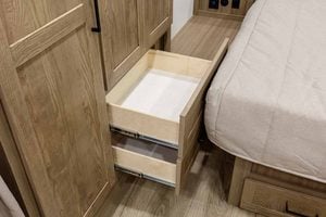 2027 Forest River Flagstaff Micro Lite 25FBD Couples Travel Trailer Interior Image