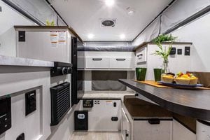 2027 Palomino BackPack SS-550 Pop-Up Truck Camper Interior Image