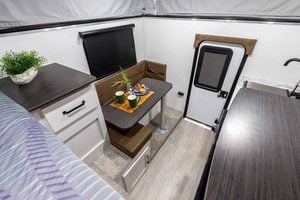 2027 Palomino BackPack SS-550 Pop-Up Truck Camper Interior Image