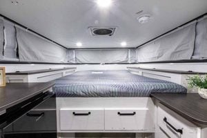 2027 Palomino BackPack SS-550 Pop-Up Truck Camper Interior Image