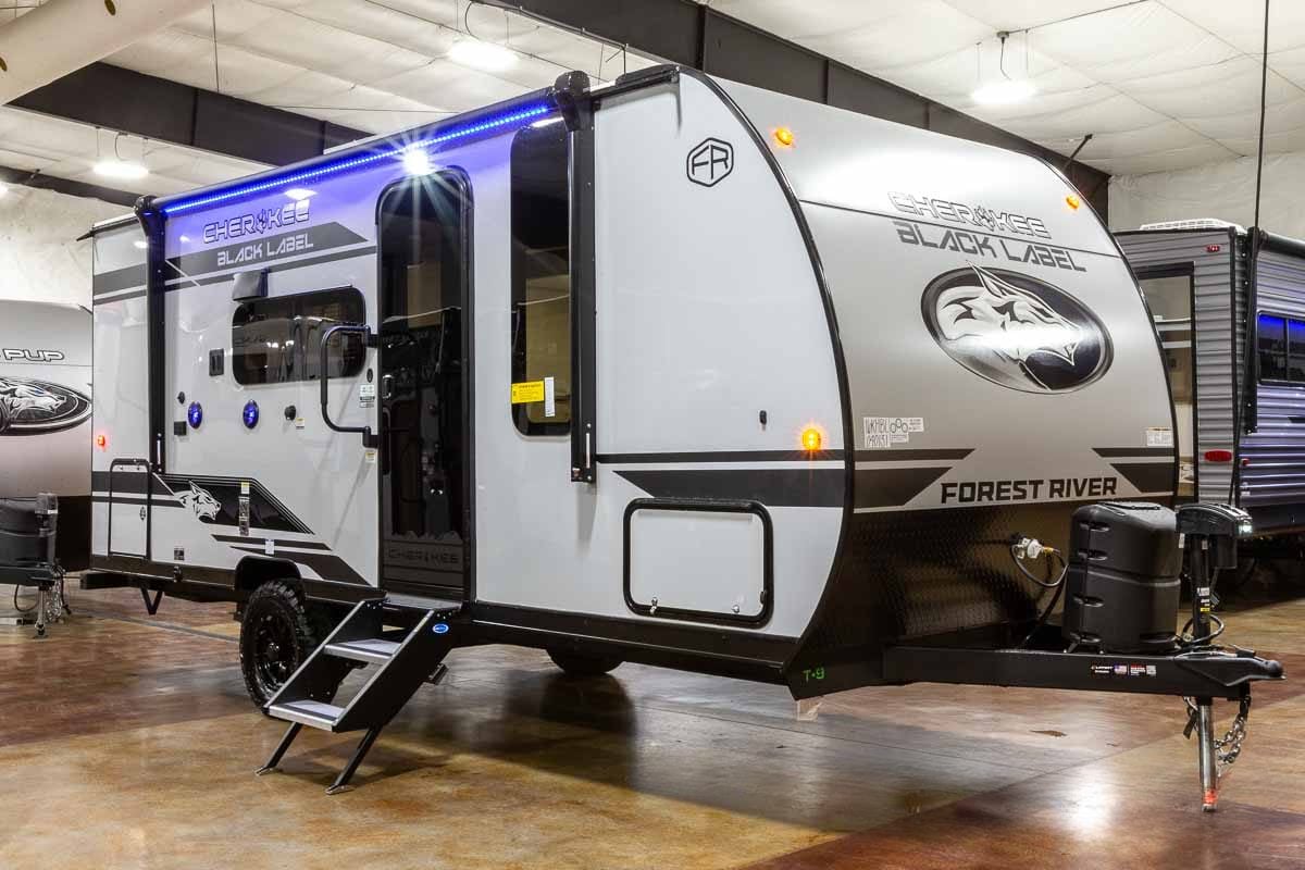 2027 Forest River Cherokee Wolf Pup Black Label 16KHWBL Small Camper Enterior Image