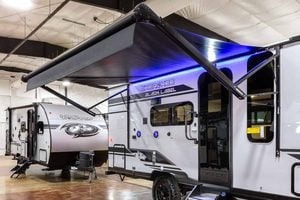2027 Forest River Cherokee Wolf Pup Black Label 16KHWBL Small Camper Exterior Image