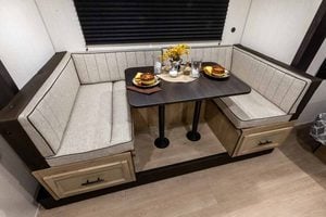 2027 Forest River Cherokee Wolf Pup Black Label 16KHWBL Small Camper Interior Image