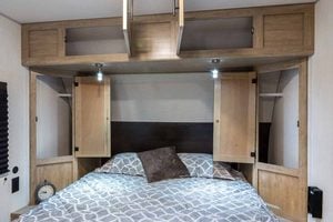 2027 Forest River Cherokee Wolf Pup Black Label 16KHWBL Small Camper Interior Image