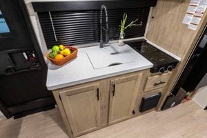 2027 Forest River Cherokee Wolf Pup Black Label 16KHWBL Small Camper Interior Image