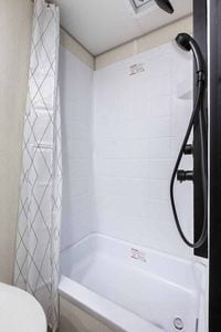 2027 Forest River Cherokee Wolf Pup Black Label 16KHWBL Small Camper Interior Image