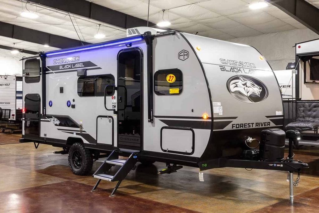 2027 Forest River Cherokee Wolf Pup 16LP Small Bunkhouse Travel Trailer Enterior Image