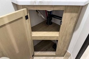 2027 Forest River Cherokee Wolf Pup Black Label 17JWBL Small Bunkhouse Travel Trailer Interior Image