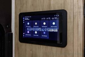 2027 Forest River Cherokee Wolf Pup Black Label 17JWBL Small Bunkhouse Travel Trailer Interior Image