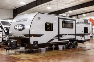 2027 Forest River Cherokee Grey Wolf Black Label 23DBHBL Bunkhouse Travel Trailer Exterior Image