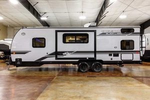 2027 Forest River Cherokee Grey Wolf Black Label 23DBHBL Bunkhouse Travel Trailer Exterior Image