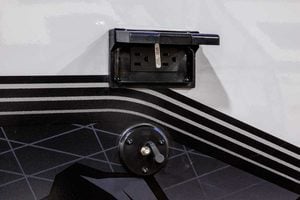 2027 Forest River Cherokee Grey Wolf Black Label 23DBHBL Bunkhouse Travel Trailer Exterior Image