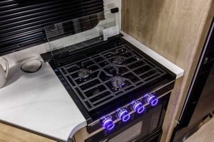 2027 Forest River Cherokee Grey Wolf Black Label 23DBHBL Bunkhouse Travel Trailer Interior Image