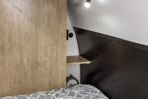 2027 Forest River Cherokee Grey Wolf Black Label 23DBHBL Bunkhouse Travel Trailer Interior Image