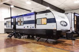 2026 Forest River Cherokee Grey Wolf 27LH Rear Living Travel Trailer Exterior Image